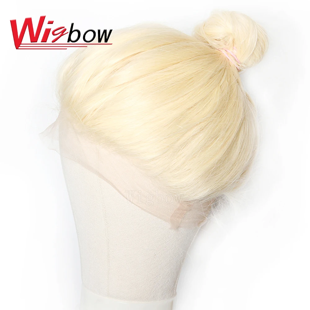 Wigbow OneCut прямые волосы 613 полностью кружевные человеческие бразильские парики
