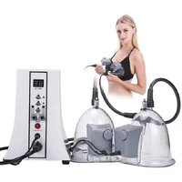 electric vacuum hip lifting machine vibrating massage bra infrared breast enlargement health care beauty cupping suction device