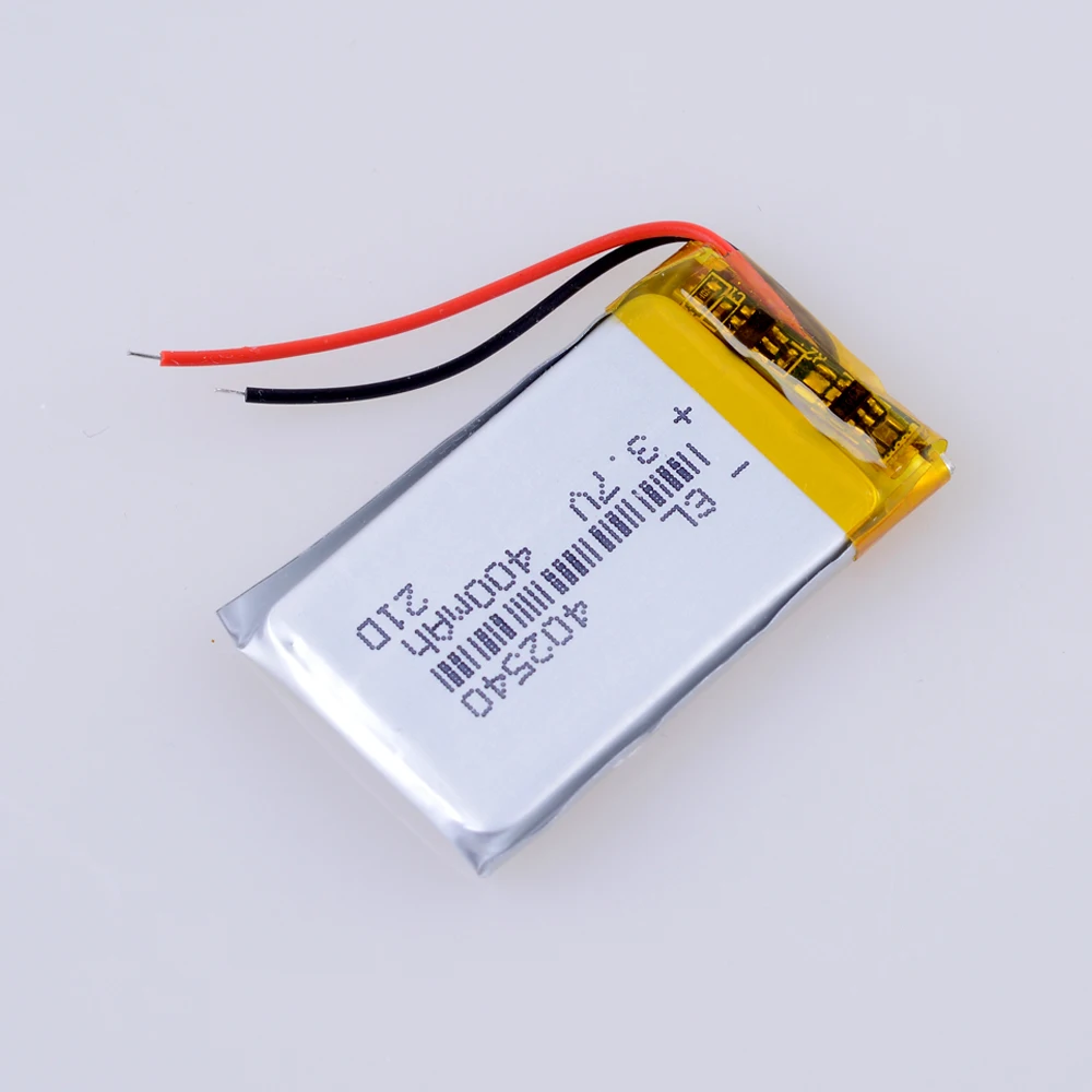 3 7 V 400mAh 402540 полимерный литий-ионный аккумулятор для bluetooth гарнитуры браслет