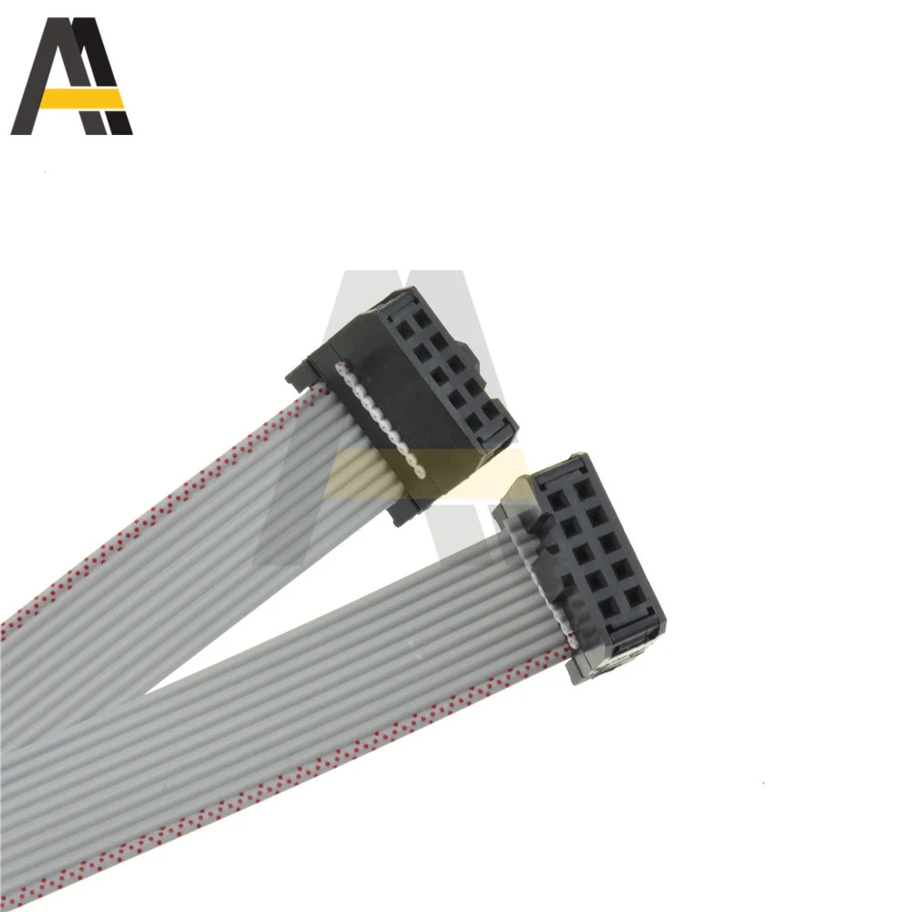 5 шт./лот 70 см 10 контактов 2 54 мм Соединительный кабель для USB ASP ISP JTAG AVR провод P IDC