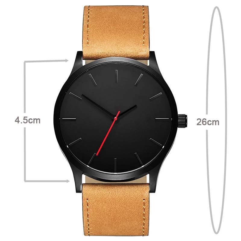 

Nice Relogio Masculino Men Watches Luxury Brand Men Military Sport Wristwatch Leather Quartz Watch Erkek Saat Military Relogios