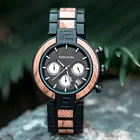 Часы мужские из дерева и нержавеющей стали, с датой, orologio uomo 2020 BOBOBIRD, в подарок, дропшиппинг J-T15