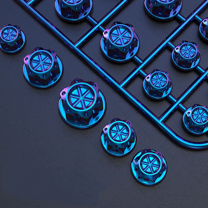 Пластиковая наклейка для мотоциклетного винта крышка мотокросса гайка