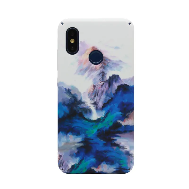 Жесткий чехол с изображением китайского Пейзажа для Xiaomi MI9 MI8 9T K20 Pro mi9se mi8se Redmi note 7