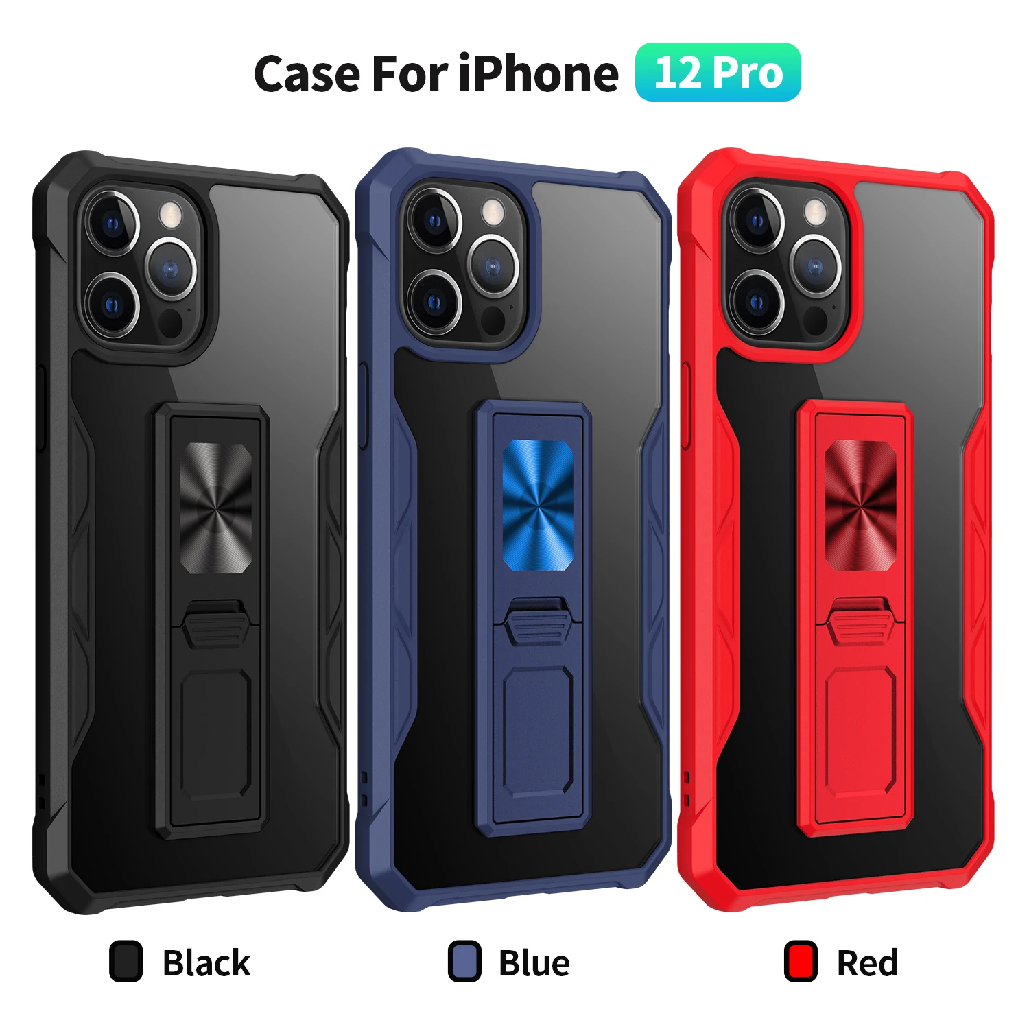 

Phone Case For iPhone 6 6S 7 8 SE 2020 11 12 X XR XS MAX Plus Pro Mini Fashion Magnetic Car Bracket Armor Shockproof Back Cover