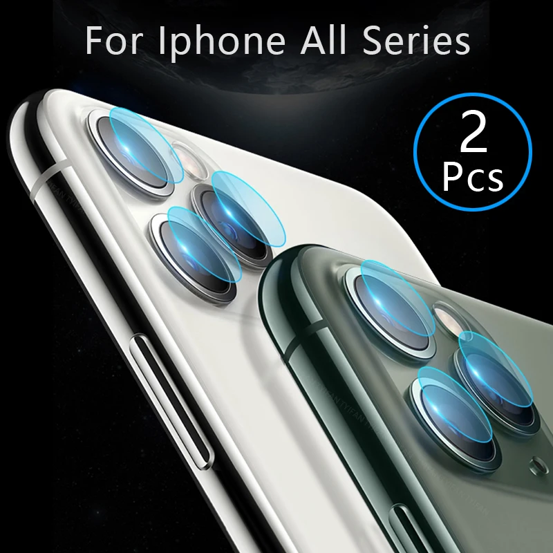 2 шт. пленка для объектива камеры apple iphone 11 pro max xs xr x 8 7 6 6s plus Закаленное стекло