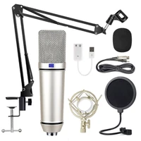 recording microphone u87 microphone condenser professional microphone for computer live vocal podcast gaming studio singing