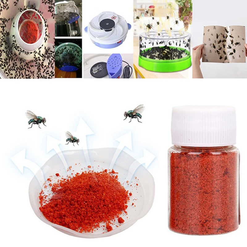 

1PC Mosquito Fly Attracting Flycatcher Practical Odorless Bait Fly Killer