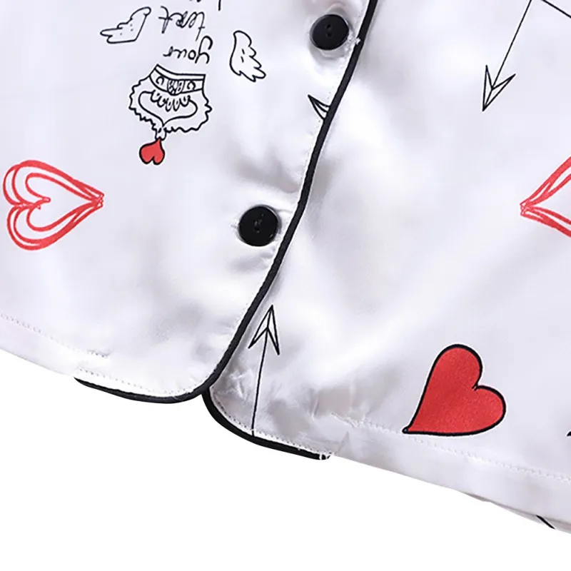 Детская блузка с короткими рукавами топы + шорты одежда для сна пижамы детская