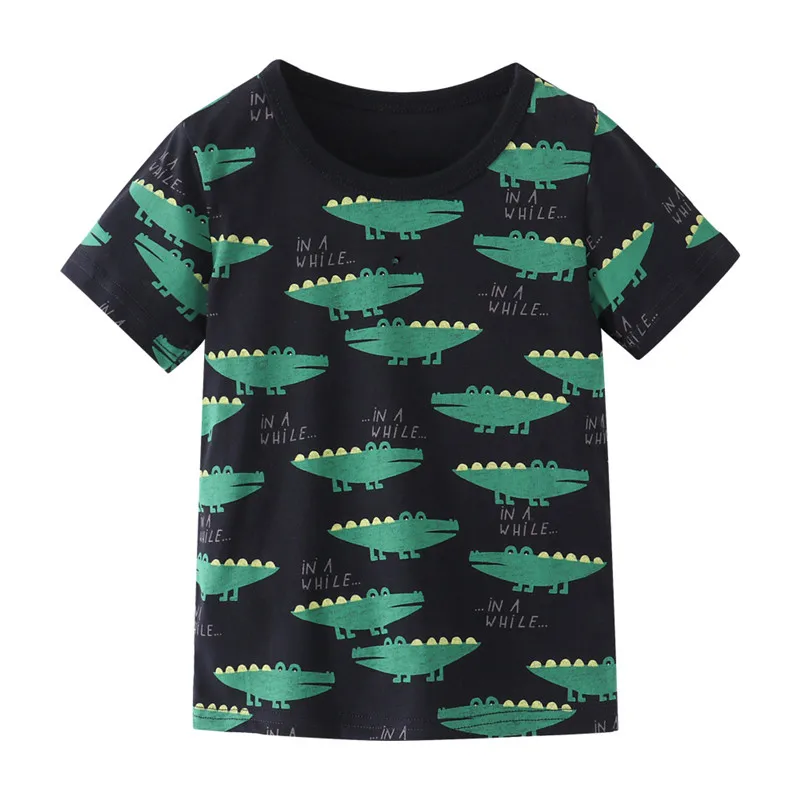 

Детские футболки Funnygame для мальчиков и девочек, хлопковые футболки с принтом животных, Детские летучие мыши, топы, детская одежда для мальчи...