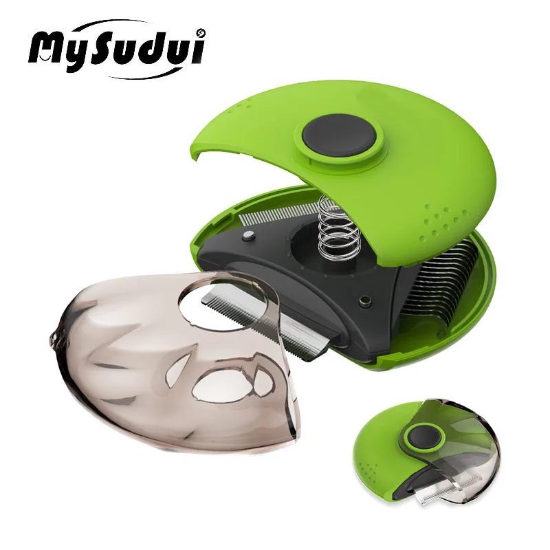 3 в 1 Расческа для домашних животных кошачья стальная удаления волос расческа