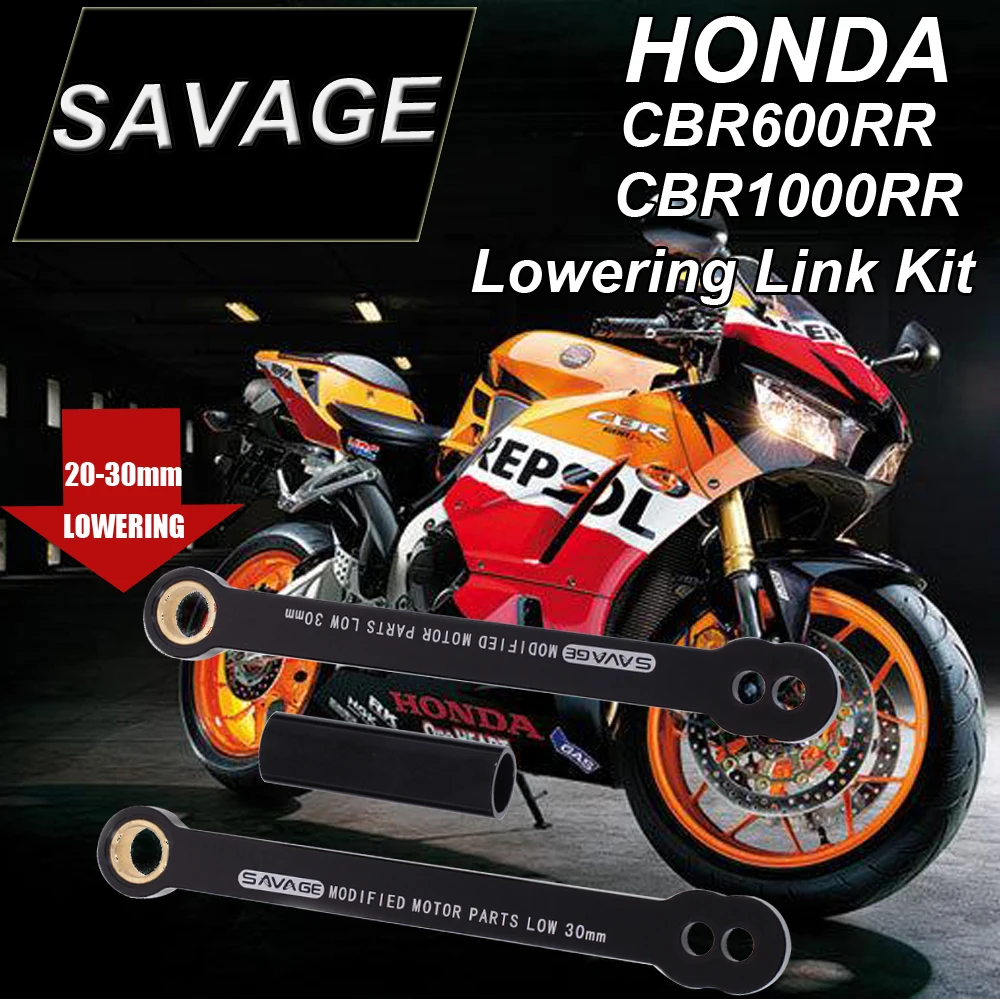 

Lowering Links Kit For HONDA CBR600RR 2003-2006 CBR1000RR 2004-2007 Motorcycle Accessories CNC Rear Drop Lower CBR 600RR 1000RR