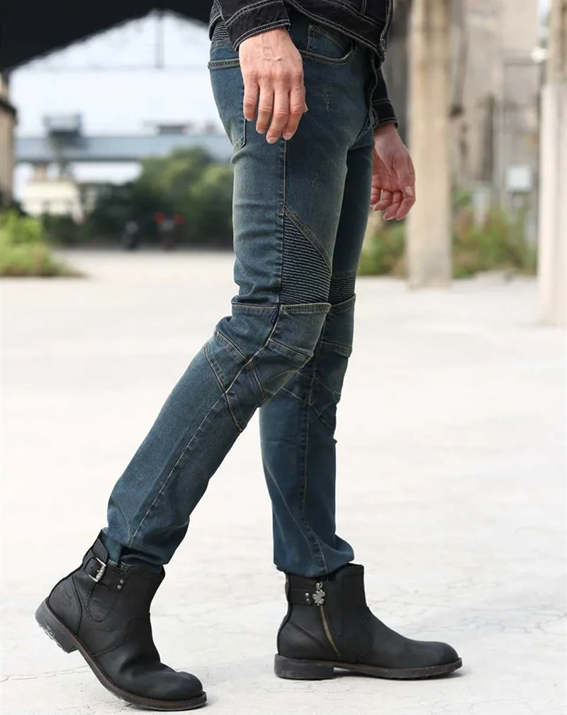 UglyBROS удобные дышащие мотоцикл Джинсовый плащ для верховой езды Защитный