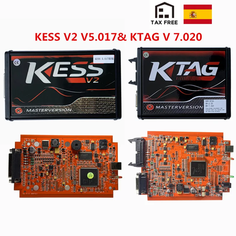 Онлайн V2.47 EU Red Kess V5.017 KTAG V7.020 V2.23 OBD2 менеджер тюнинговый комплект качественный светодиодный BDM Рамка ECU программист для автомобилей/грузовиков