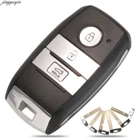 Чехол Jingyuqin чехол для дистанционного ключа от машины для KIA K3, K3S, KX3, K4, KX5, K5, соул, Рио, Ceed, Sportage, Sorento, TOY40, VA2, HYN10, HY20, смарт-брелок