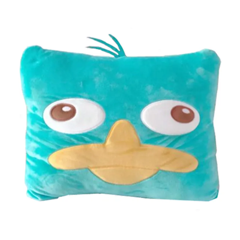 

Perry the Platypus Plush Pillow Kids Room Decoration Anime Kawaii Cute Pillows Decor Home Sofa Girls Boys Birthday Gift