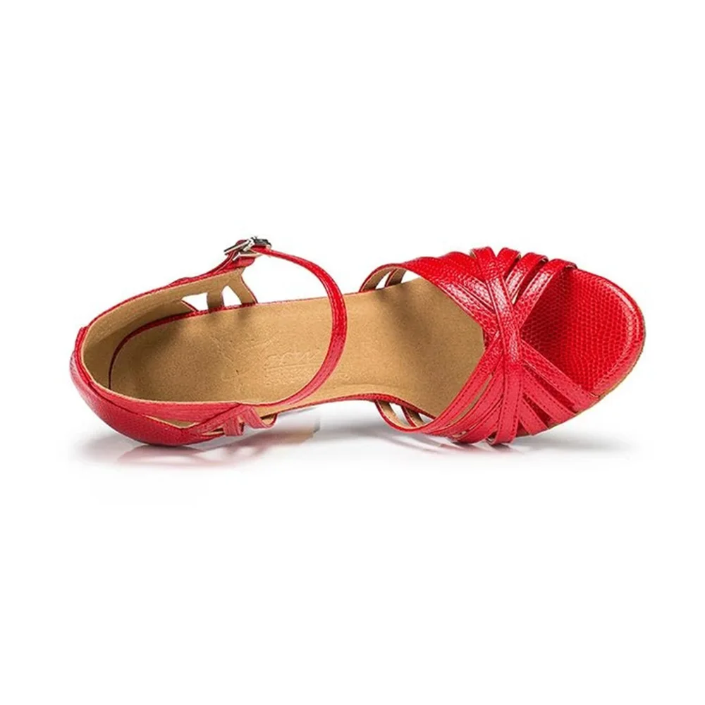 New Women's Latin Dance Shoes Ballroom Salsa Dance Shoes Tango Ladies Girls Comfortable Satin soft sole Dancing Shoes