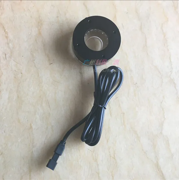 25mm Inner Diameter Machine Vision LED Ring Light Source with 3P Terminal Head for Detection image 3