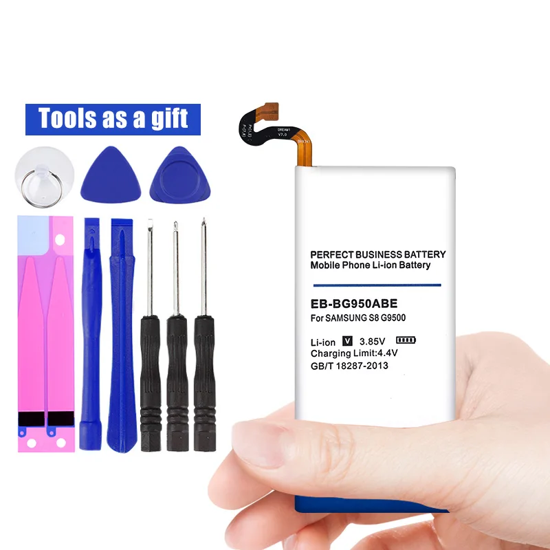 dadaxiong 5800mah eb bg950abe eb bg955aba for samsung galaxy s8 sm g9508 g9508 g9550 g955fa g950u sm g g9500 cell phone battery free global shipping