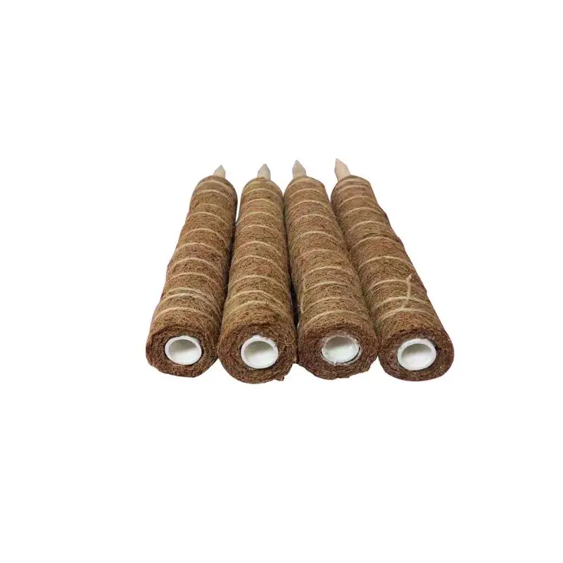 

J2HA Extendable Climbing Plant Coir Totem Rod Support Gardening Coconut Palm Stick for creepers