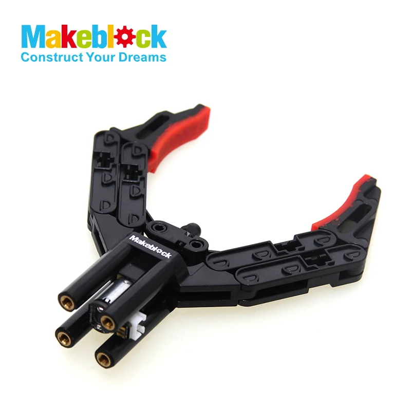 

Робот-рычаг Makeblock для стартового робота, черный механический захват из ПВХ для mBot/ Ranger