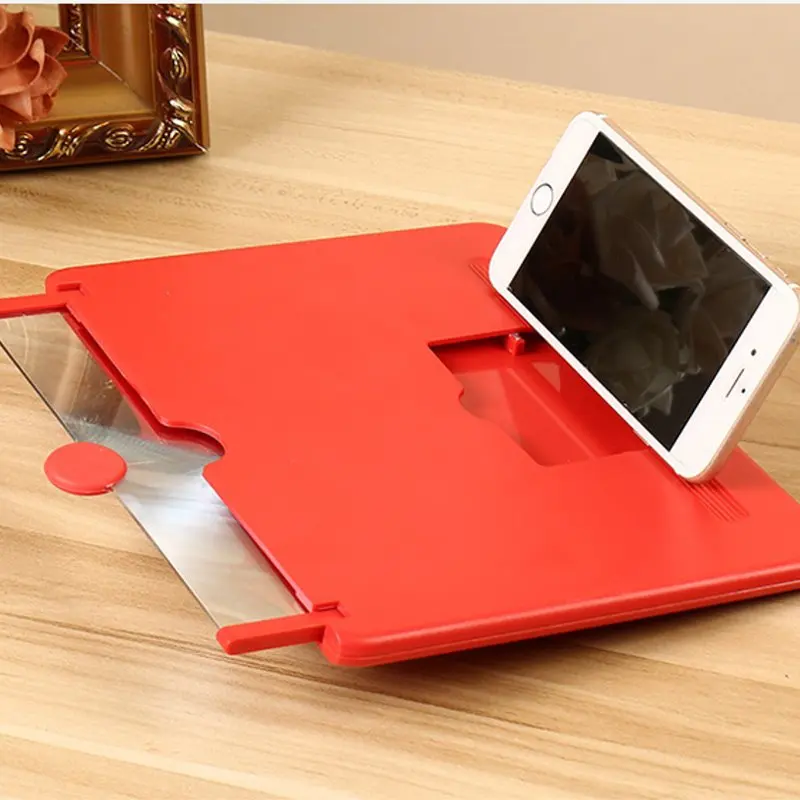 

DANIU Universal Pull Type Cell Phone Amplifier High Definition 3D Effect Large Screen with Desk Holder Magnifying Folding Video