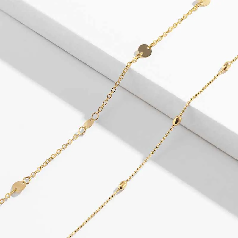 Цепочка на талию Женская многослойная золотистая в стиле бохо для пляжа