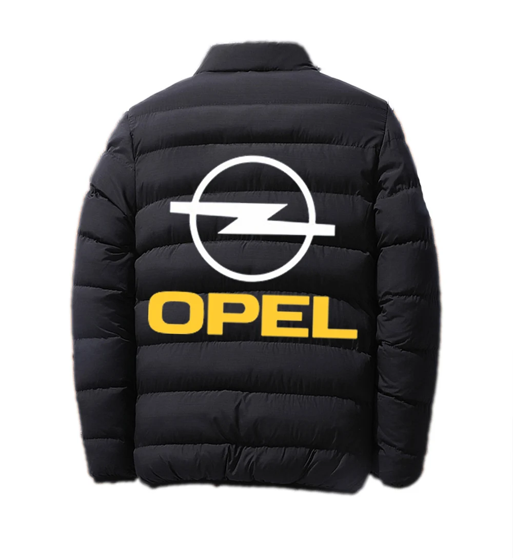 

New OPEL Brand High Street Cotton Coat Clothing Winter High Quality Jacket Pocket Zipper Loose Wild Male Tops Men