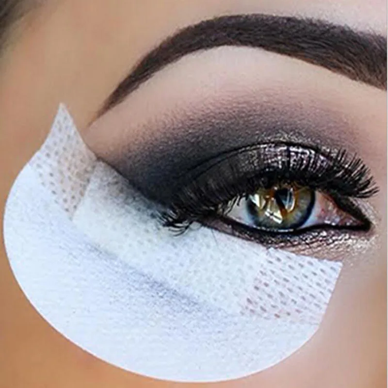 

100pcs/set Disposable Eye Shadow Makeup Protector Stickers Pads Eyeshadow Shields Under Eye Patches Eyes Makeup Application