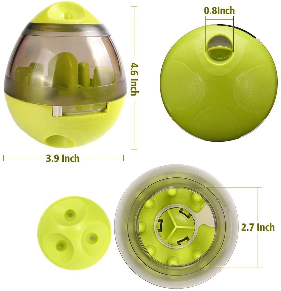 

IQ Treat Dog Ball Toy Puzzle Train Dog Toy Interactive Game Intelligence Play Ball Smart Food Dispenser Toy For Large Medium Dog