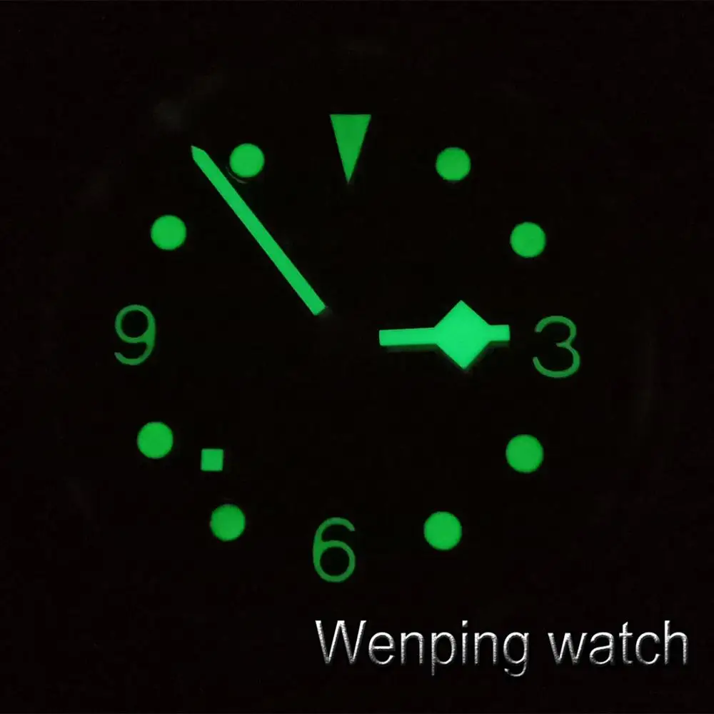 Мужские Роскошные Механические светящиеся автоматические водонепроницаемые