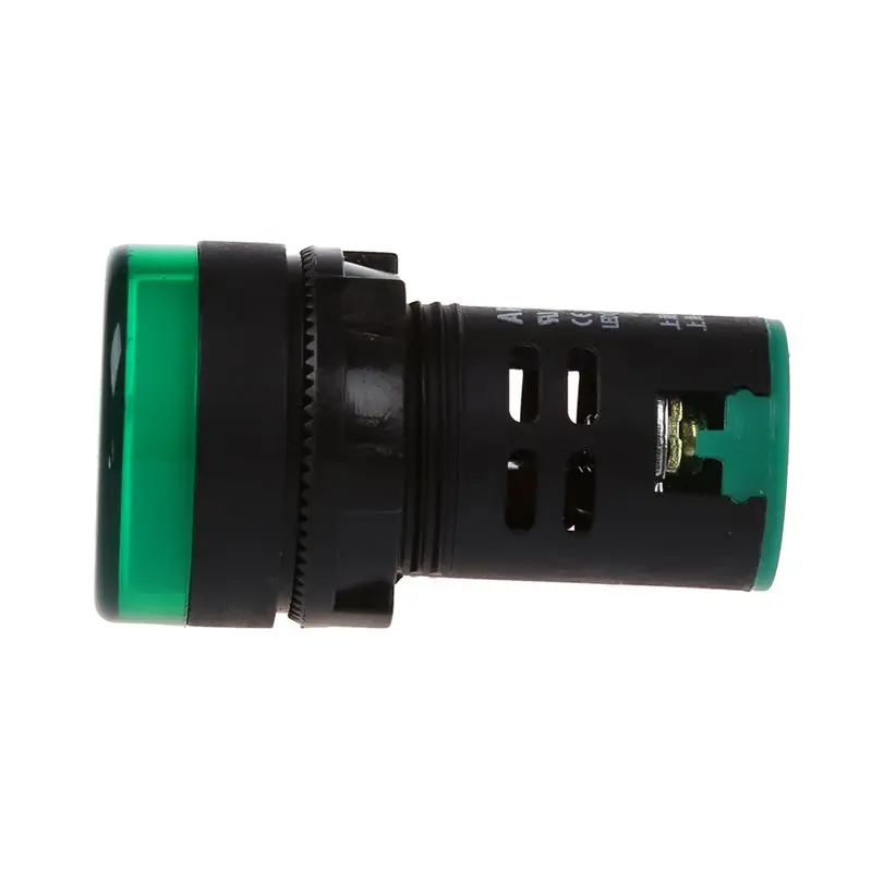 Красный желто-зеленый светильник 22 мм светодиодный дисплей Панель AC 220 V 3 шт |