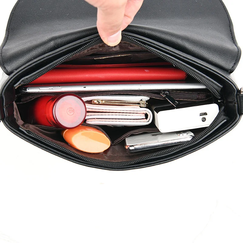 

2020 Ladies Pu Leather Square Bag Fashion New Designer Women Shoulder Bag, Ladey Shopping Handbag Simple Messenger Bag