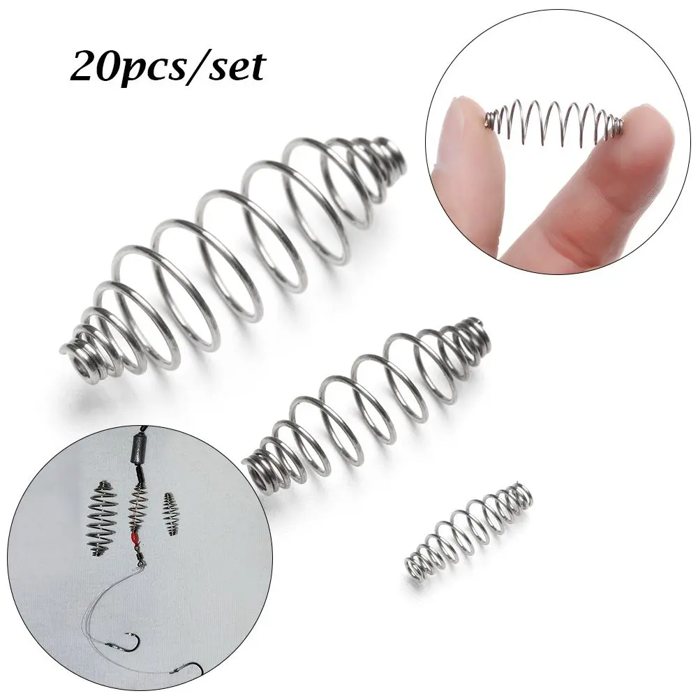 

High quality Olive S M L Explosion Carp Fishing Tackle Floating Feeder Fishing Spring Feeder Cage Hair Rig Combi Rigs