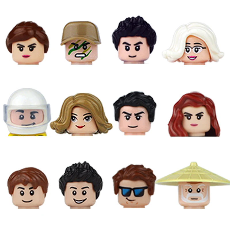 Мини фигурки героев человека строительные блоки игрушки для мальчиков и девочек