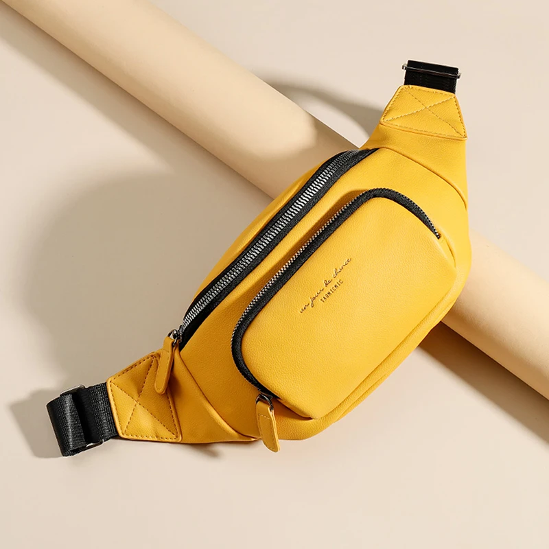 

Men Waist Bag Pack Purse Casual Large Phone Belt Bag Pouch Women's Canvas Travel Phone Bag Fanny Banana Bag Hip 4 Pockets New