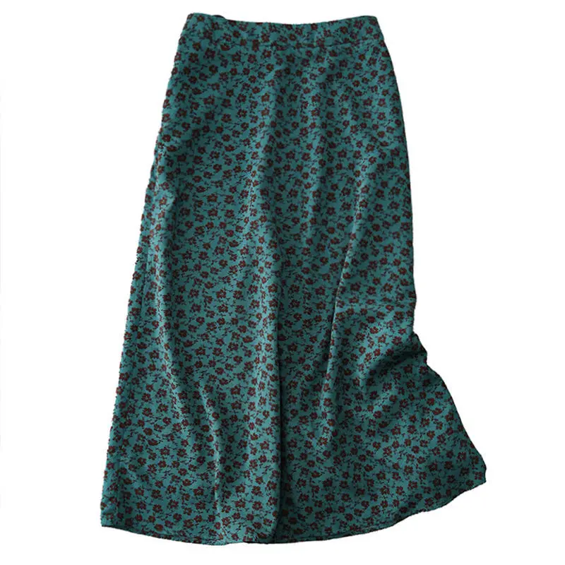 

Skirt bottom is versatile, 2021 summer new fashion temperament, waist shows thin fishtail A-line skirt[Delivery within 12 days]