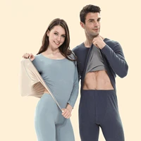 womenmen thermal underwear sets 2 pieces winter clothing insulated leggings pajamas thermo long johns ropa termica heated suit
