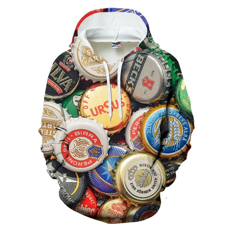 Мужская толстовка с капюшоном модная Высококачественная Женская Свободная