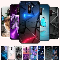 For xiaomi pocophone Case Silicon Back Cover Phone Case for xiaomi poco Cases Pocofone 6 18 inch Soft bumper coque