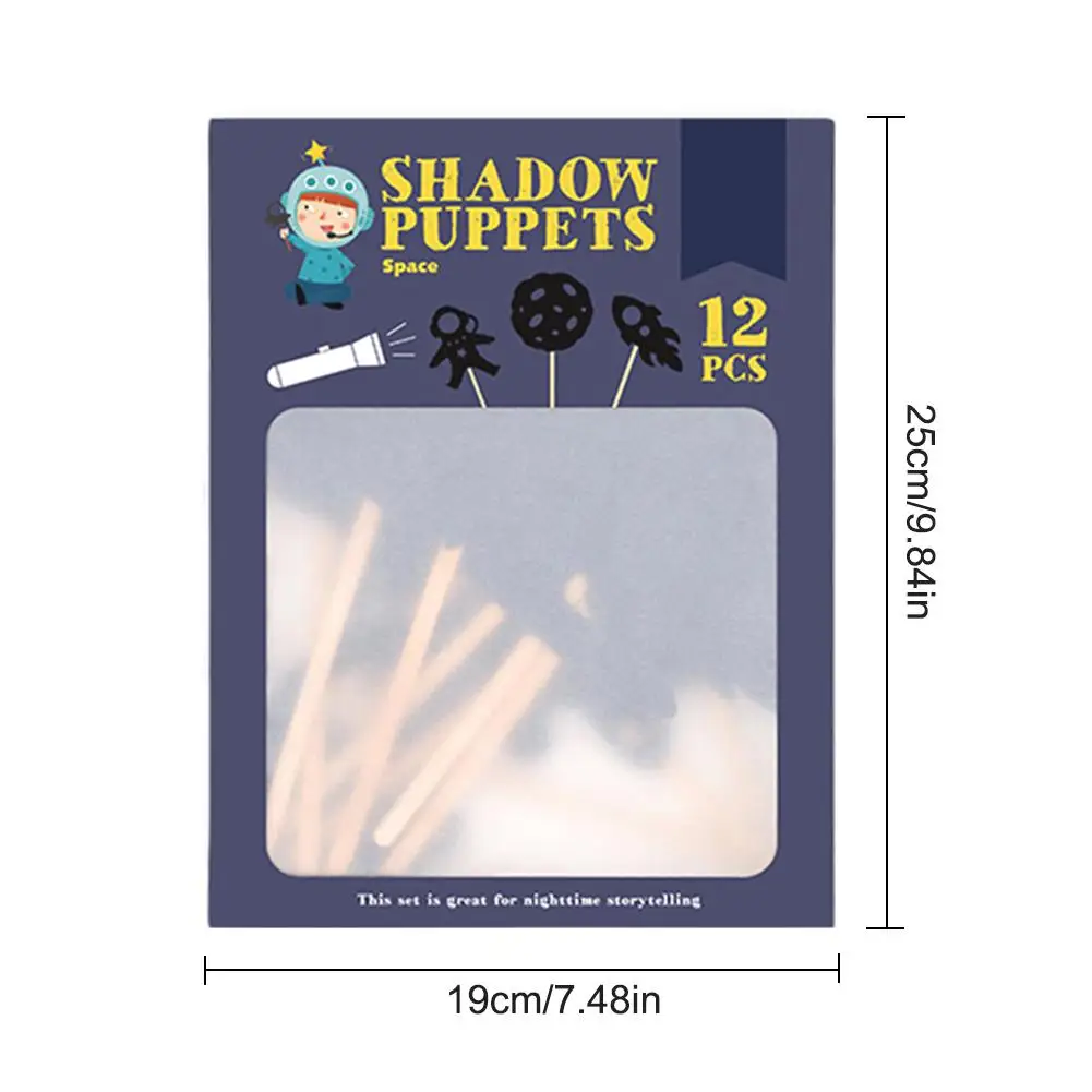 Детская игра Shadow Puppets образовательный силуэт интересный теневой рисунок