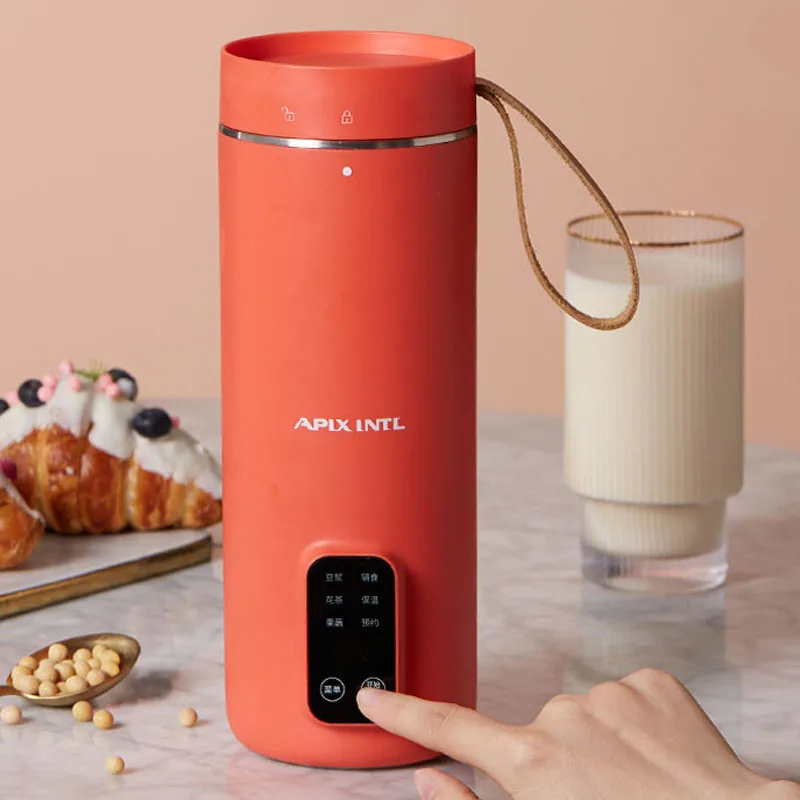 

350ml Soymilk Maker Machine Portable Juicer Food Blender Multicooker Heating Soya-Bean Milk Stir Rice Paste Maker Filter-free