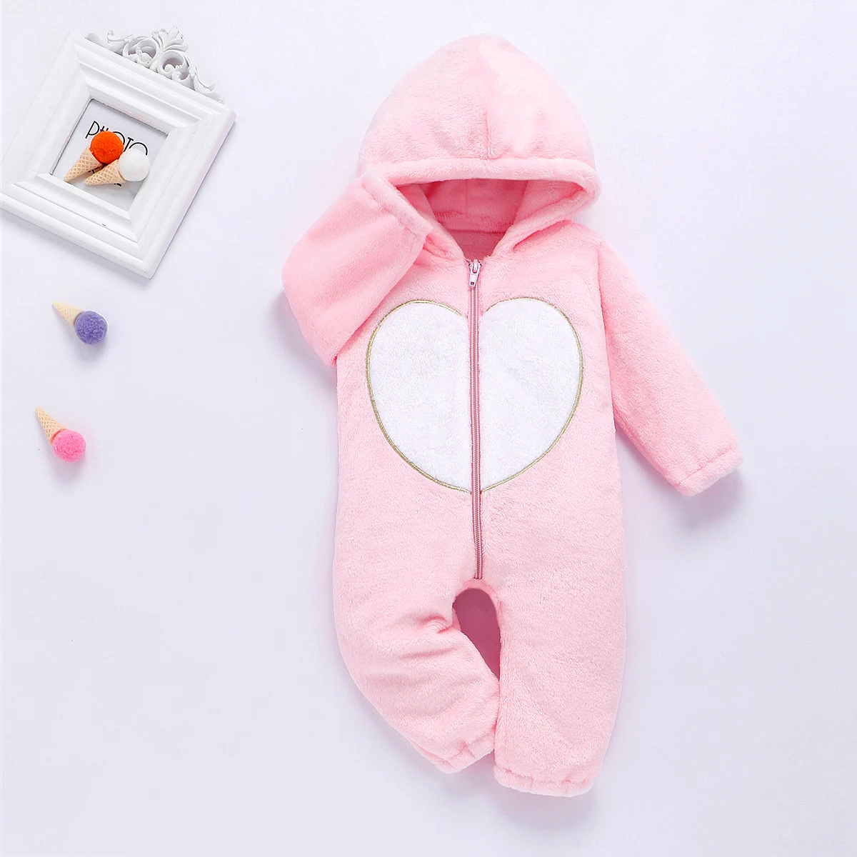 комбинезон детский зимний хлопковые зимние толстовки с капюшоном для