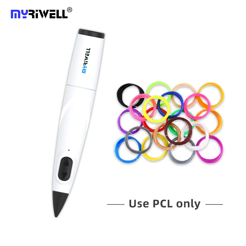 Myriwell 3d Printing Pen for Children 1.75mm PCL Filament 3D Graffiti Painting Pens with USB Toys Gift 3D Printer Pen Hobby