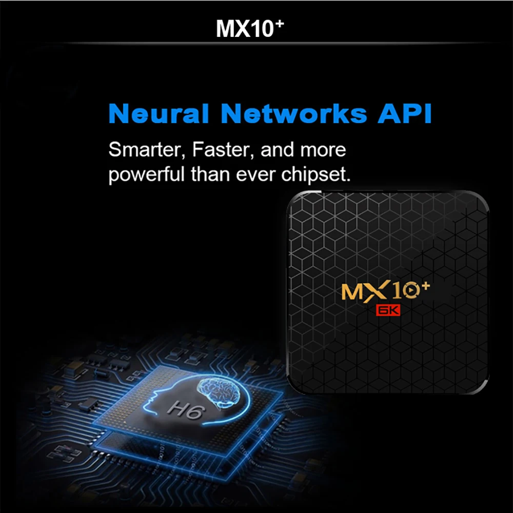 MX10 Pro 6K tv Box Android 9 0 Allwinner H6 Четырехъядерный 4 ГБ 32 64 Гб 2 4G WiFi USB3.0 Поддержка * 4K H.265