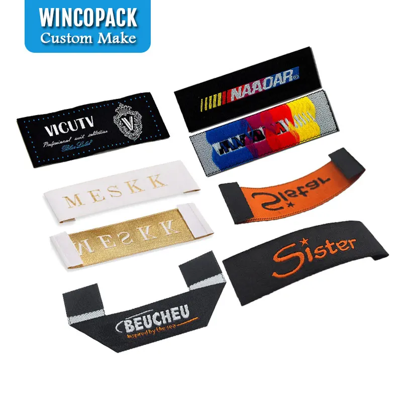 

Private Logo Garment Woven Label China Factory Selling WL098