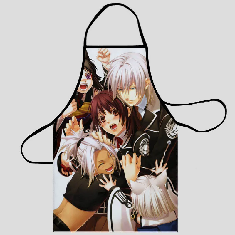 

Hiiro No Kakera Кухонные фартуки с принтом для женщин, оксфордская ткань, чистящие передники, домашнее приготовление еды