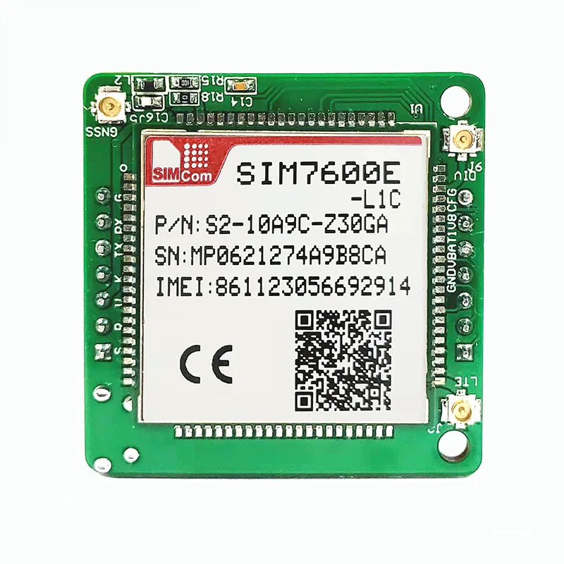 

SIMCOM SIM7600E SIM7600E-L1C development board LTE Cat1 module EMEA/Korea/Thailand LTE-FDD B1/B3/B5/B7/B8/B20 TE-TDD B38/B40/B41