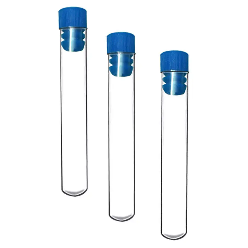 Пластиковая прозрачная герметичная пробирка 10 шт. устойчивая к коррозии и