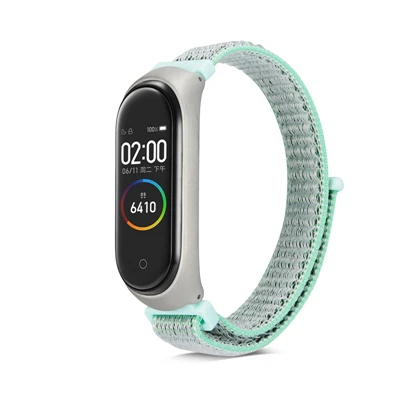 marine with frame Браслет для Xiaomi mi Band 4 3 спортивный ремешок нейлоновый ремешок на запястье для Xiaomi mi Band 4 ремешок для часов браслеты mi band 4 браслеты - Цвет ремешка: marine with frame